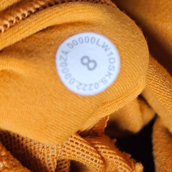 Lululemon Womens Align Onesie, Orange, 8", Nulu, Romper, V-Neck, Size 8 - Picture 5 of 8